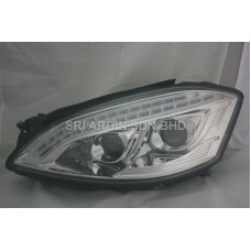Mercedes S Class W221 06-09 Chrome Projector Headlamp w LED